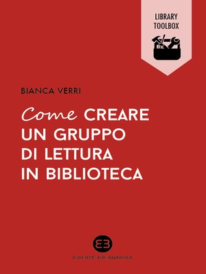 cover image of Come creare un gruppo di lettura in biblioteca
